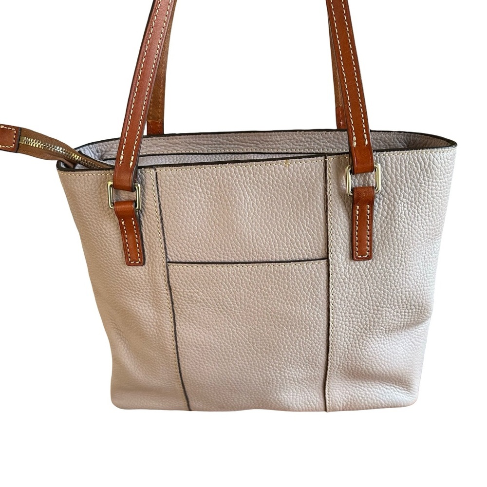 Dooney & Bourke Pebble Grain Small Lexington Tote Shoulder Bag Lavender - Picture 5 of 13